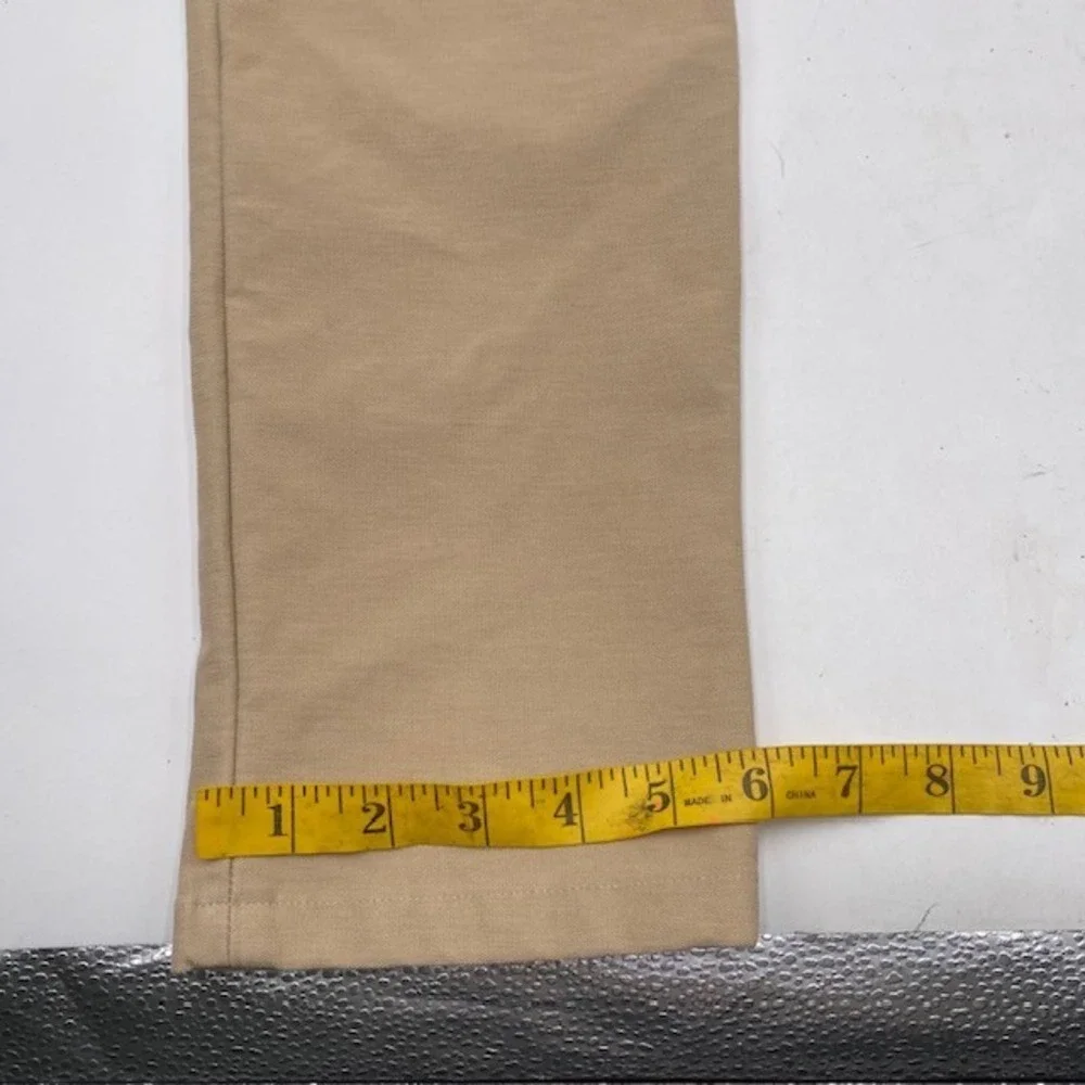 Lululemon ABC Pant Classic Warpstreme Chino Mens 32x33 Tan Khaki 5-Pocket Travel